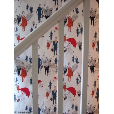 Wallpaper - London City gents red Wallpaper - London City gents red